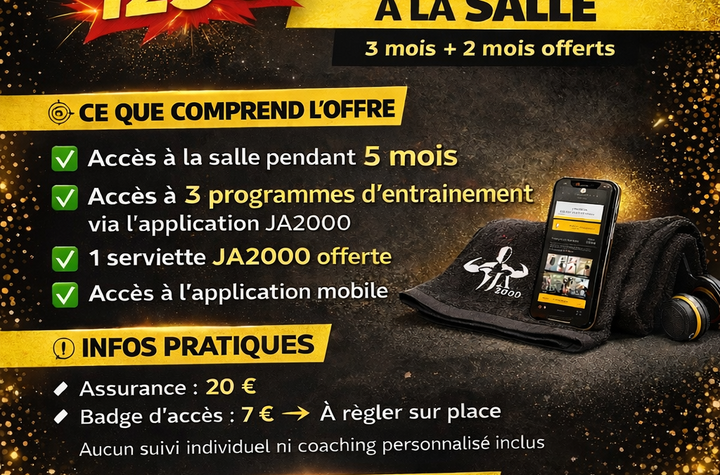 Promotion nouvel an 2026